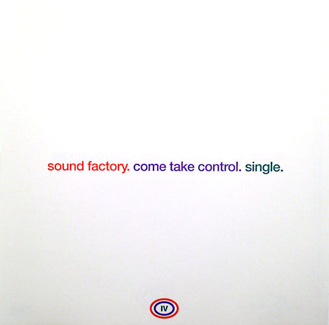 Sound Factory (SoundFactory) - Come Take Control  - Maxi CD single - Used