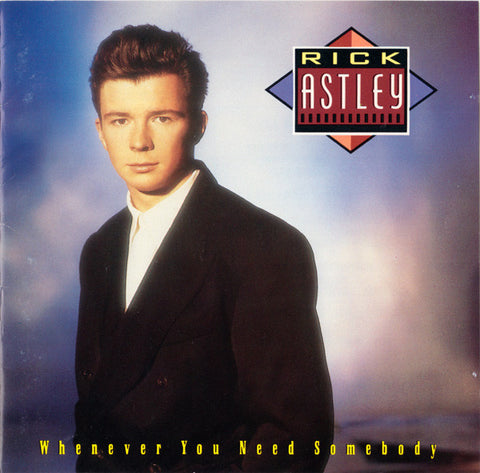 Rick Astley - Whenever You Need Somebody CD  Used