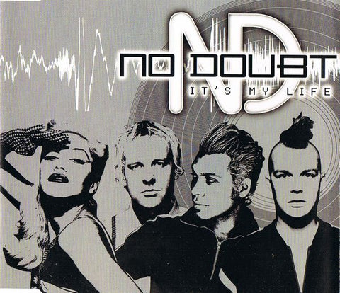 No Doubt - It's My Life + 2 LIVE  (Import CD Single) Used
