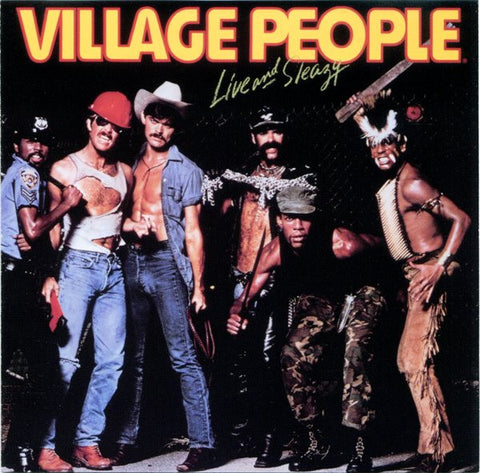 Village People - LIVE and SLEAZY CD - Used