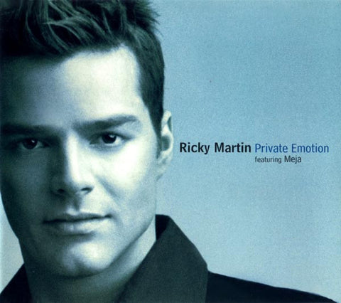 Ricky Martin feat. Meja - Private Emotion (w/ poster) - Used CD Single