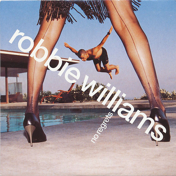 Robbie Williams  - No Regrets Import CD single - Used