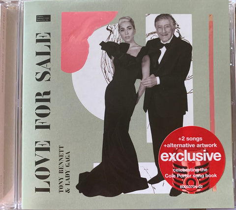 Lady GAGA and Tony Bennett - LOVE FOR SALE (Target exlcusive + 2 bonus tracks and Alternate cover art CD - NEW