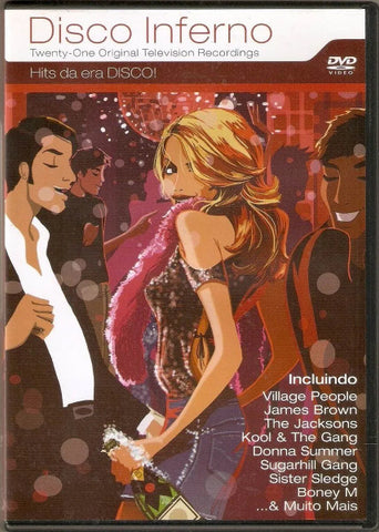 Disco Inferno - 21 TV performances on MUSIKLADEN TV show DVD - Used