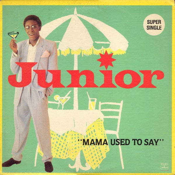 Junior ‎– Mama Used To Say 12" Single (US) LP Vinyl - Used