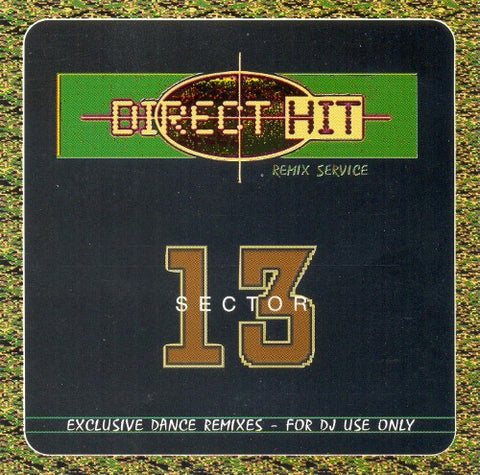Direct Hit Sector 13 (Various) DJ service  CD - Used