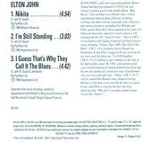 Elton John 3 track 5" UK CD single - Used