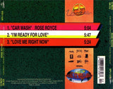 Rose Royce - 12" Classics On CD (Car wash, I'm ready for love, Love me right now) CD single - Used