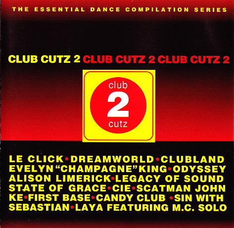 Club Cutz 2 (Volume 2) various artist CD - -Used