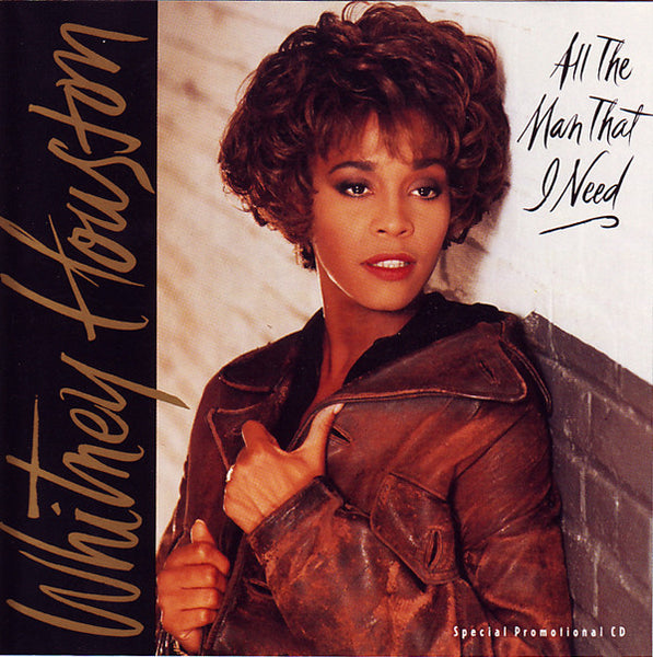 Whitney Houston – All The Man That I Need (PROMO CD single) Used