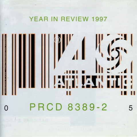 Year In Review 1997 (Atlantic Records) Various Artist: Tori Amos, Jewel, Aaliyah + CD - Used