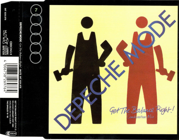 Depeche Mode - Get The Balance Right! (Import CD single) Used