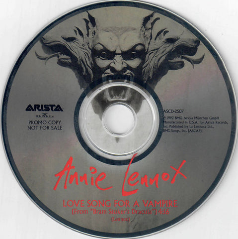 Annie Lennox - Love Song For A Vampire (PROMO CD SINGLE).
