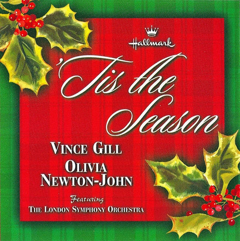 Vince Gill & Olivia Newton-John -- 'Tis The Season (Hallmark CD) Used