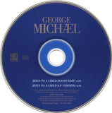 George Michael - Jesus To A Child (2-track Promo CD single) with black slip-case. Used