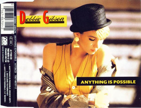 Debbie Gibson - Anything Is Possible (Import CD single) Used