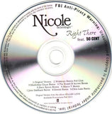 Nicole Scherzinger  - Right There (Promo REMIX CD single) Used