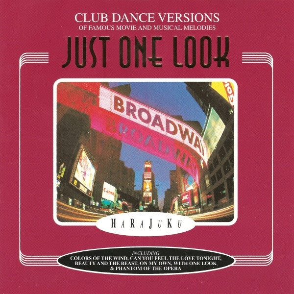 HaRaJuKu -  Just One Look - Club Dance Versions of famous movies & musicals - CD - Used