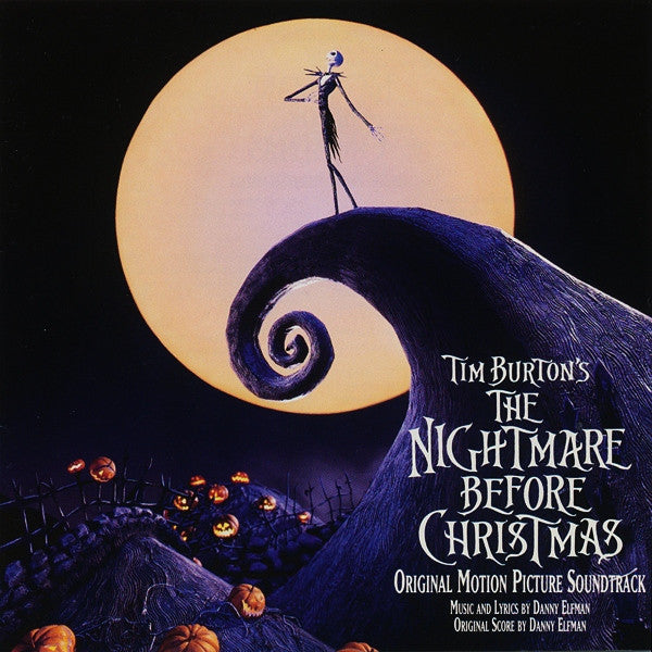 The Nightmare Before Christmas (Film Soundtrack) Score by Danny Elfman - CD - Used