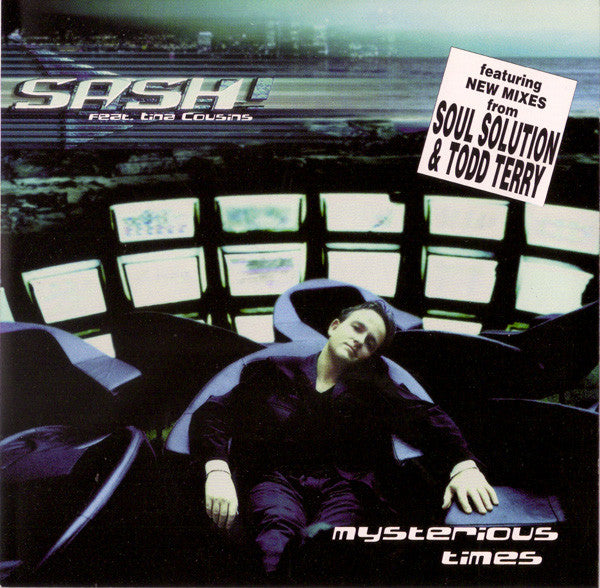 Sash! feat: Tina Cousins -- Mysterious Times (US Maxi-CD single) Used