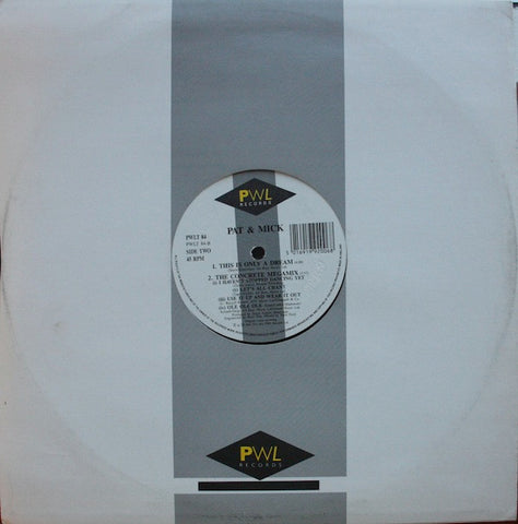 Pat & Mick - The Concrete Megamix 12"  UK Vinyl LP - Used