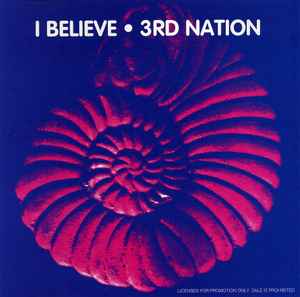 3RD Nation - I Believe (US Maxi CD single) Used