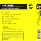 Soulshaker Feat. Lorraine Brown – Hypnotic Erotic Games (Import CD single) Used