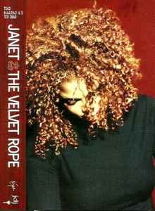 Janet Jackson - Velvet Rope cassette tape  90s - used