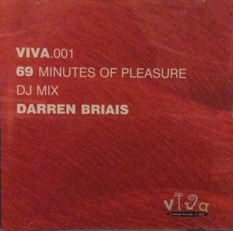 69 Minutes of Pleasure - DJ MIX Darren Briais (Various) CD - Used