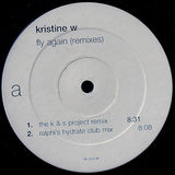 Kristine W - Fly Again (Remixes) Promo 12" Single LP Vinyl - Used