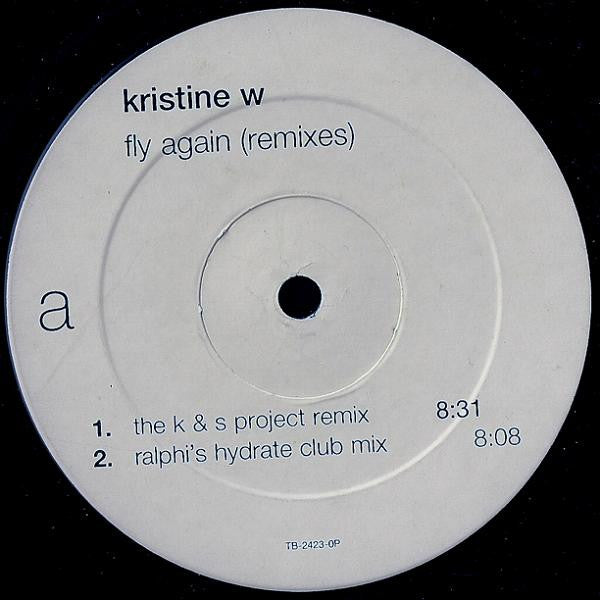 Kristine W - Fly Again (Remixes) Promo 12" Single LP Vinyl - Used