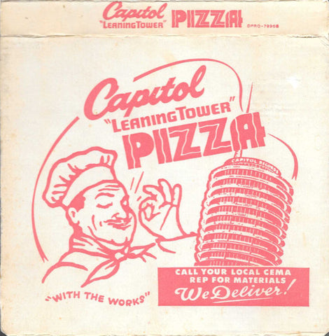 Various – Capitol "Leaning Tower" Pizza - Twelve Hot Slices (Various) CD box - Used