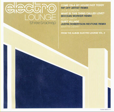 Electro Lounge three-track EP (REMIX) CD single - Used