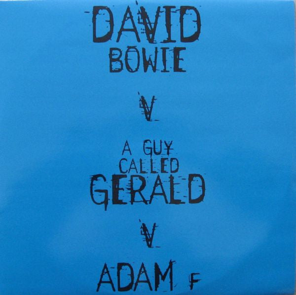 David Bowie  v  A Guy Called Gerald v Adam F : TELLING LIES (Import CD single) Used