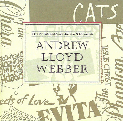 Andrew Lloyd Webber - The Premiere Collection Encore (Various) CD - Used