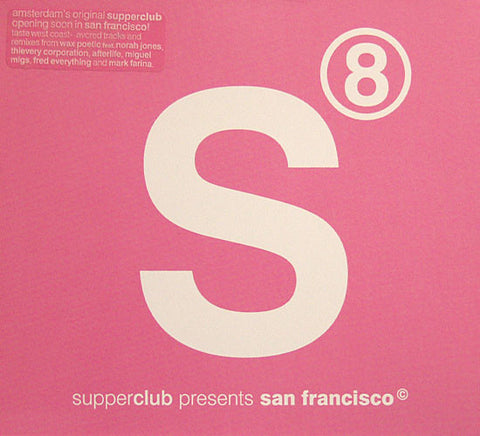 Supperclub - presents SAN FRANCISCO -  2XCD  (Import CD) Used