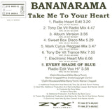 Bananarama -- Take Me To Your Heart (ZYX Import CD Single) Used