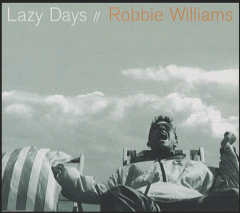 Robbie Williams - Lazy Days (PROMO) CD single - Used