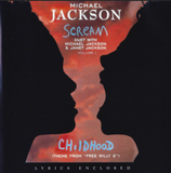 Michael + Janet Jackson - SCREAM (Import CD single) Used