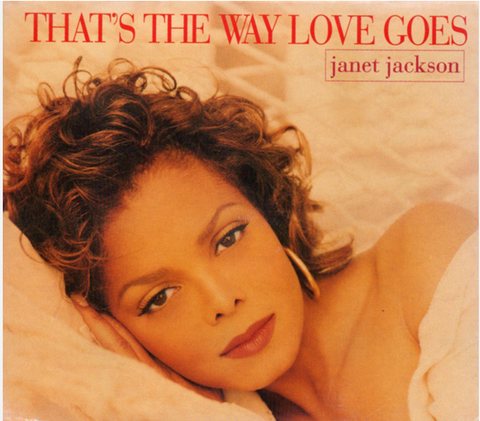 Janet Jackson - That's The Way Love Goes (UK Maxi remix CD single) Used