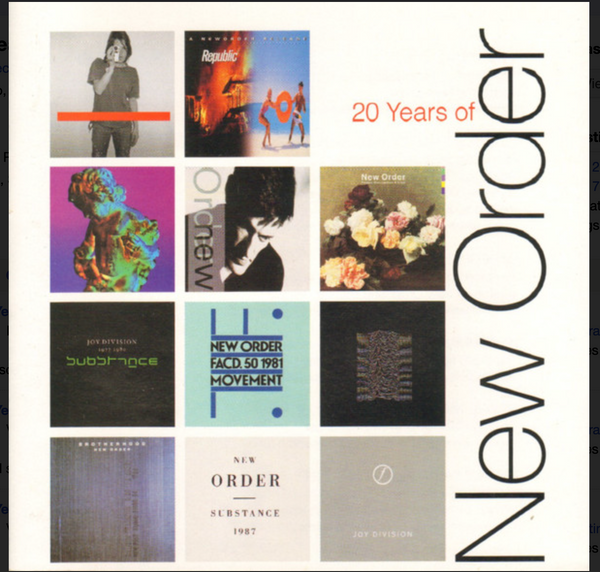 New Order / Joy Division - 20 Years of New Order (PROMO CD) Used