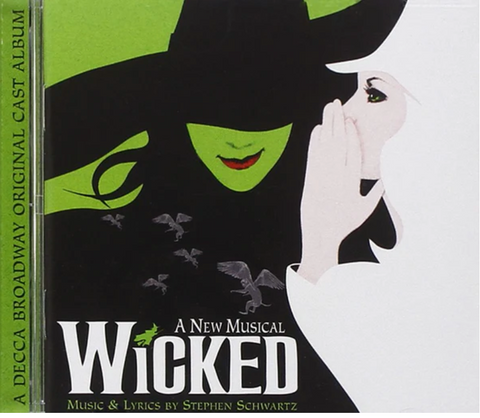 WICKED : The Broadway Musical CD (Idina & Kristin) - Used