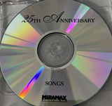 25th Anniversary Miramax Films (Best of) 2CD PROMO Only - Used