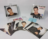 Ricky Martin Japan CD & 12  postcard set  with slipcase - Used