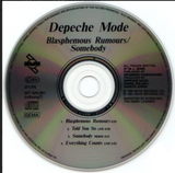 Depeche Mode - Blasphemous Rumours + 3 (Import CD single) Used