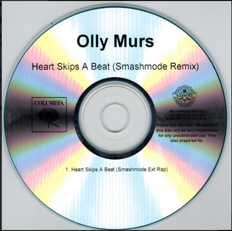 Olly Murs - Heart Skips A Beat (Smashmode Remix) PROMO CD single - Used