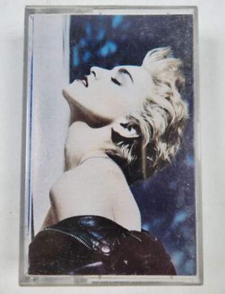 Madonna - TRUE BLUE Cassette Tape [first pressing] Used