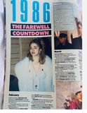 NO.1 Magazine 1986  A-ha, MADONNA "Who's That Girl",  Duran Duran