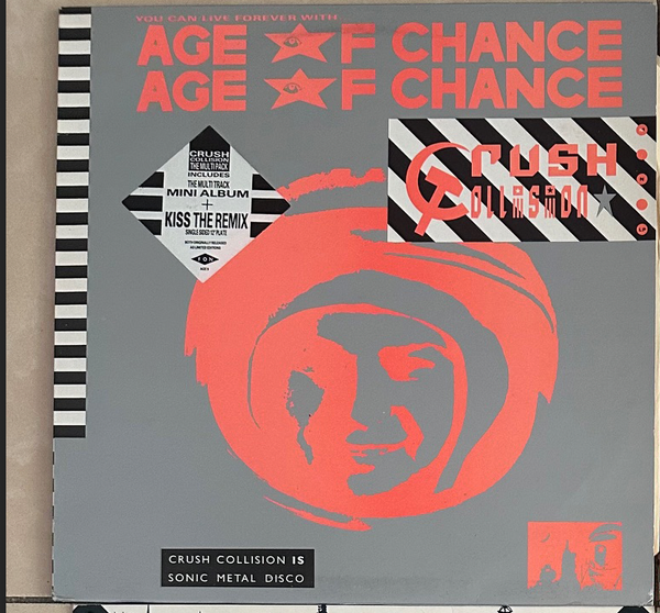 Age Of Chance - Crush Collision Limited Edition UK 2xLP Vinyl + Kiss 12" - Used
