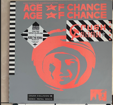 Age Of Chance - Crush Collision Limited Edition UK 2xLP Vinyl + Kiss 12" - Used